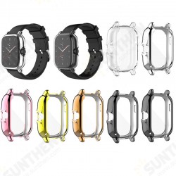 TPU All-inclusive Anti-fall Watch Sheel Protector Watch Case Cover For Amazfit GTS 2 TPU All-inclusive Anti-fall Watch Sheel Protector Watch Case Cover For Amazfit GTS 2