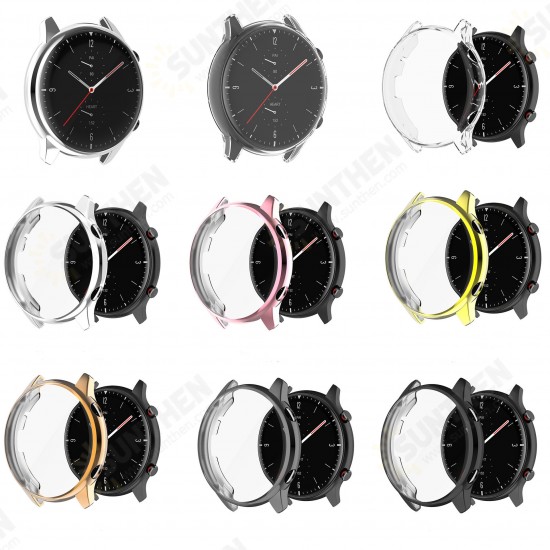 TPU All-inclusive Scratch Resistant Watch Case Cover Watch Shell Protector For Amazfit GTR 2