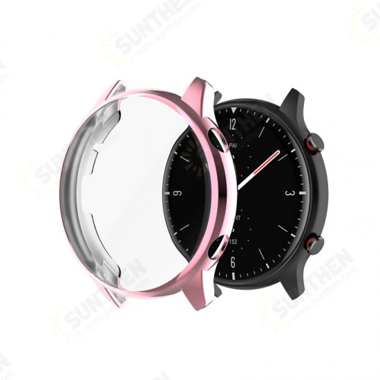 TPU All-inclusive Scratch Resistant Watch Case Cover Watch Shell Protector For Amazfit GTR 2 TPU All-inclusive Scratch Resistant Watch Case Cover Watch Shell Protector For Amazfit GTR 2