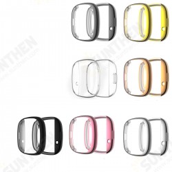 TPU Full Cover Watch Protector Case Cover for Fitbit Versa 3 Sense Smart Watch TPU Full Cover Watch Protector Case Cover for Fitbit Versa 3 Sense Smart Watch