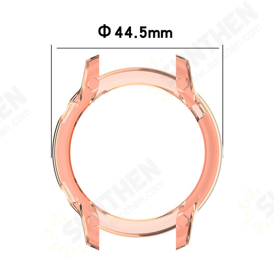 TPU Half Cover Transparent Protector Case for HuHonor Magic Watch2 42mm/46mm