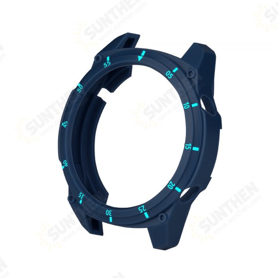 TPU Pure/Dual Color Watch Case Watch Cover for HuWatch GT2 46mm