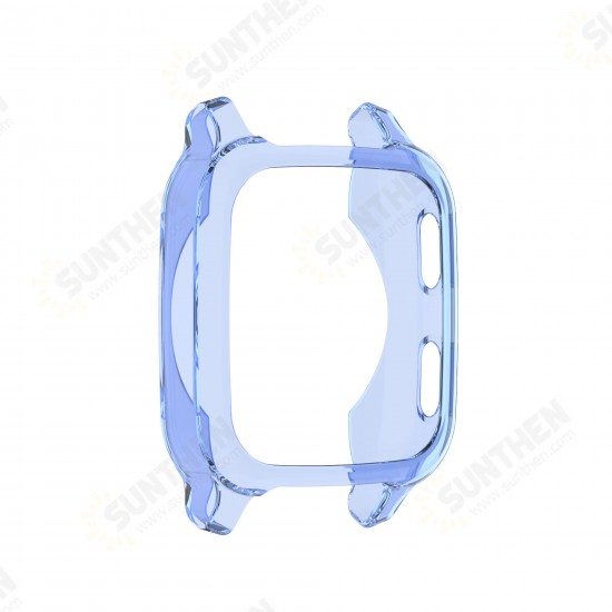 TPU Transparent Half-pack Watch Case Cover Watch Shell Protector For Garmin Venu sq