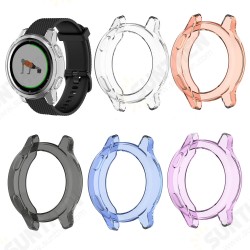 TPU Transparent Watch Case Cover Watch Protector For Garmin Vivoactive 4S TPU Transparent Watch Case Cover Watch Protector For Garmin Vivoactive 4S