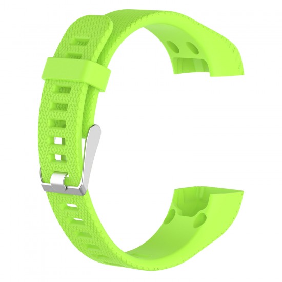 Texture Silicone Replacement Strap Smart Watch Band For Garmin Vivosmart HR+/Approach X10/X40