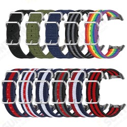 Three-ring Canvas Replacement Strap Smart Watch Band For Samsung Fit 2 pro/R360/R365 Three-ring Canvas Replacement Strap Smart Watch Band For Samsung Fit 2 pro/R360/R365