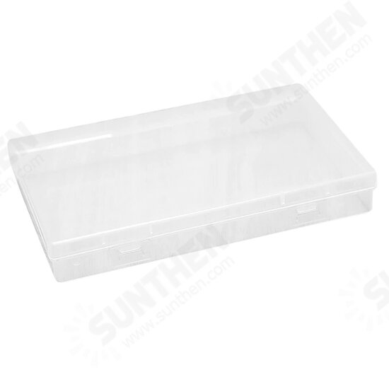 Transparent Disposable Face Mask Maintenance Tool Storage Box Small Items Watch Box Container Case