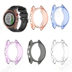 Transparent TPU Watch Case Protector Watch Cover For Garmin Approach S62 Transparent TPU Watch Case Protector Watch Cover For Garmin Approach S62