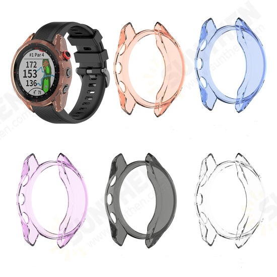 Transparent TPU Watch Case Protector Watch Cover For Garmin Approach S62