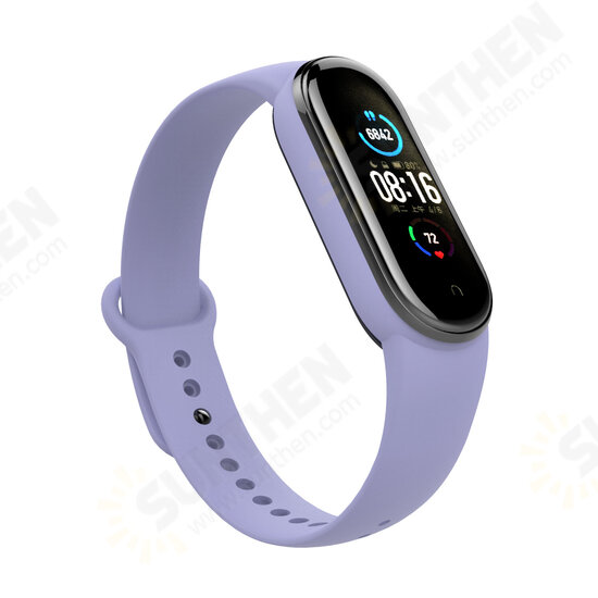 Transparent Watch Band Watch Strap Replacement for Xiaomi Miband 5 Mi Band 5 Non-original