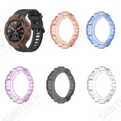 Transparent Watch Case Watch Cover for Amazfit T-Rex Transparent Watch Case Watch Cover for Amazfit T-Rex