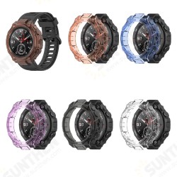 Transparent Watch Case Watch Cover for Amazfit T-Rex Transparent Watch Case Watch Cover for Amazfit T-Rex