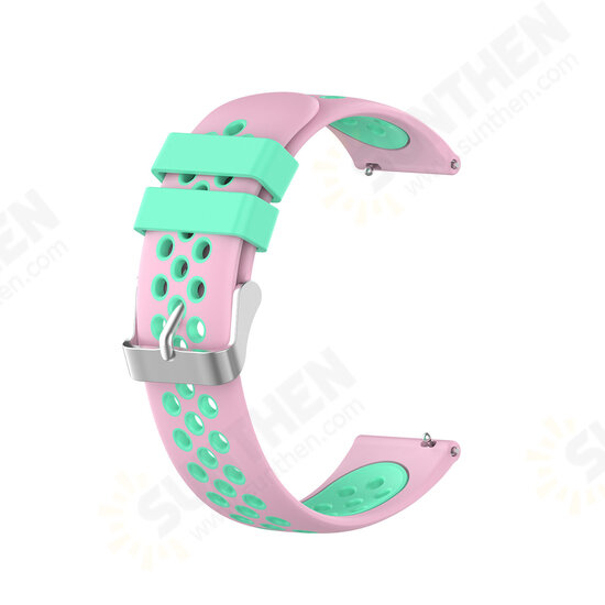 Two-color Breathable Waterproof Replacement Strap Smart Watch Band For Samsung Galaxy Watch 46MM Two-color Breathable Waterproof Replacement Strap Smart Watch Band For Samsung Galaxy Watch 46MM