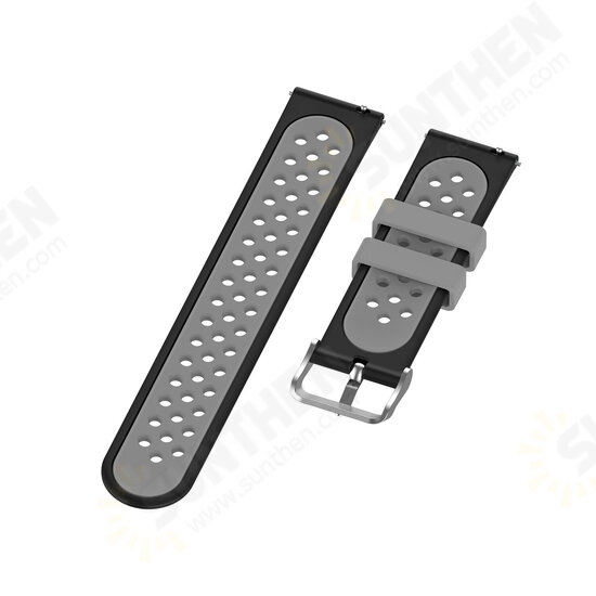 Two-color Breathable Waterproof Replacement Strap Smart Watch Band For Samsung Galaxy Watch 46MM Two-color Breathable Waterproof Replacement Strap Smart Watch Band For Samsung Galaxy Watch 46MM