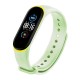Two-color Luminous Smart Watch Band Replacement Strap For Xiaomi Mi Band 5 Non-original
