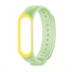 Two-color Luminous Smart Watch Band Replacement Strap For Xiaomi Mi Band 5 Non-original