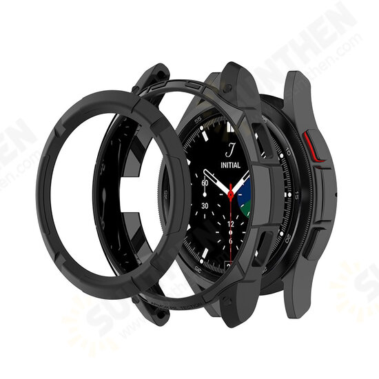 Ultra Light Anti-Scratch Shockproof TPU Protective Case Watch Case Cover for Galaxy Watch 4 Classic 42MM/46MM