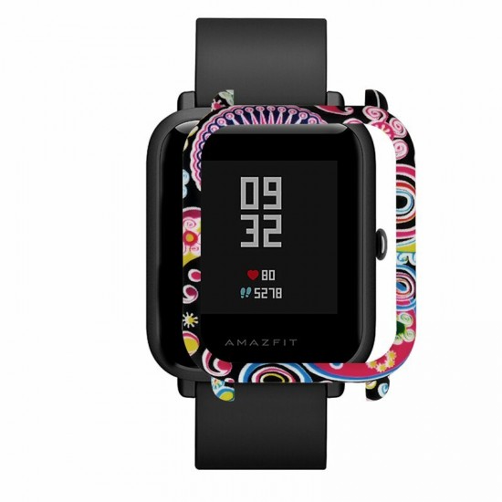 Ultra Light Multi Pattern Individual PC Watch Case Watch Screen Protector For HUAMI AMAZFIT
