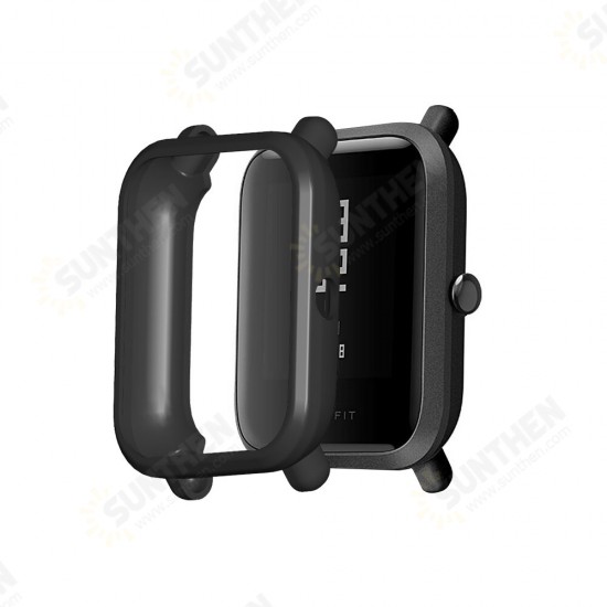Ultra Thin TPU Soft Colorful Watch Case for Amazfit Bip S Smart Watch Ultra Thin TPU Soft Colorful Watch Case for Amazfit Bip S Smart Watch