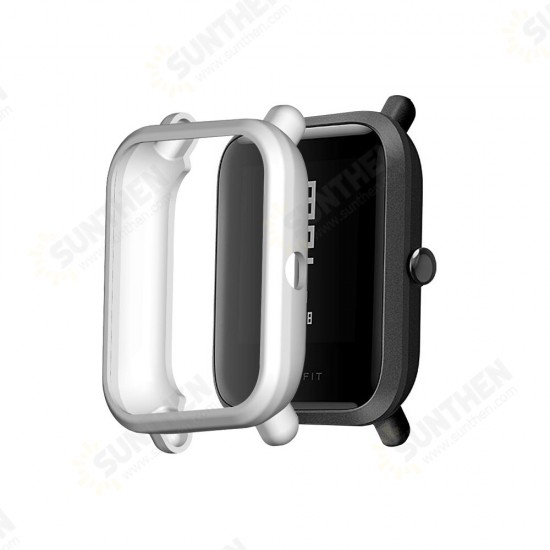 Ultra Thin TPU Soft Colorful Watch Case for Amazfit Bip S Smart Watch Ultra Thin TPU Soft Colorful Watch Case for Amazfit Bip S Smart Watch