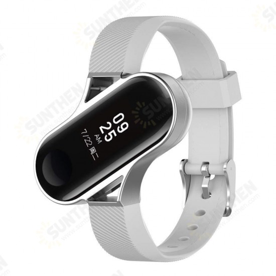 Unique Design Watch Band Full Alloy Replacement Watch Strap for Xiaomi Mi band 3 Non-original