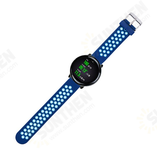 Universal 20mm Replacement Watch Band Strap for Samsung Gear S3/ Pebble Time Amazfit