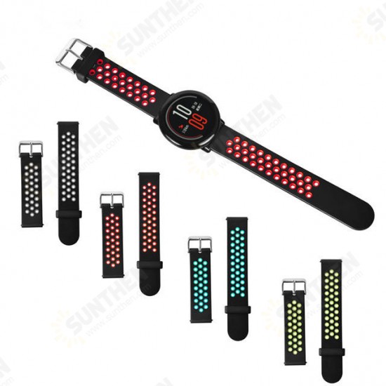 Universal 20mm Replacement Watch Band Strap for Samsung Gear S3/ Pebble Time Amazfit