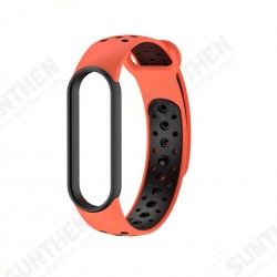 Watch Band Watch Strap Dual Color Strap Replacement for Xiaomi Mi Band 5 Xiaomi Mi Band 5 NFC Watch Band Watch Strap Dual Color Strap Replacement for Xiaomi Mi Band 5 Xiaomi Mi Band 5 NFC
