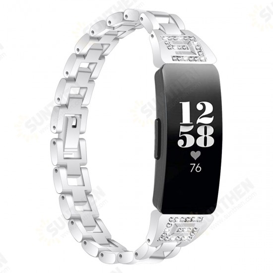 Watch band Stainless Steel Watch Strap For Fitbit Inspire/HR