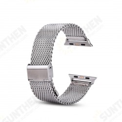 Buckle Stainless Steel Smart Watch Band Replacement Strap for Apple Watch 38MM Buckle Stainless Steel Smart Watch Band Replacement Strap for Apple Watch 38MM