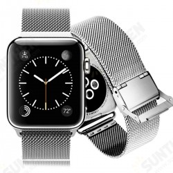 Buckle Stainless Steel Smart Watch Band Replacement Strap for Apple Watch 38MM Buckle Stainless Steel Smart Watch Band Replacement Strap for Apple Watch 38MM