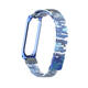 Camouflage Metal Watch Band Watch Strap Replacement for Xiaomi Miband 4 Non-original Camouflage Metal Watch Band Watch Strap Replacement for Xiaomi Miband 4 Non-original
