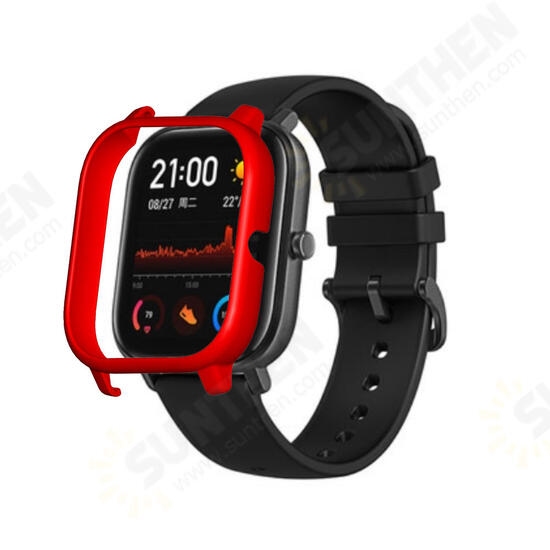 Color PC Watch Case Cover Watch Cover Screen Protector for Amazfit GTS