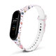 Color Pattern Watch Band Watch Strap for Xiaomi Miband 3 Miband 4 Strap Non-original Color Pattern Watch Band Watch Strap for Xiaomi Miband 3 Miband 4 Strap Non-original