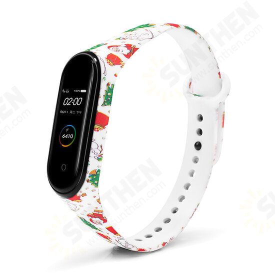 Color Pattern Watch Band Watch Strap for Xiaomi Miband 3 Miband 4 Strap Non-original Color Pattern Watch Band Watch Strap for Xiaomi Miband 3 Miband 4 Strap Non-original
