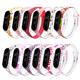 Color Pattern Watch Band Watch Strap for Xiaomi Miband 3 Miband 4 Strap Non-original Color Pattern Watch Band Watch Strap for Xiaomi Miband 3 Miband 4 Strap Non-original