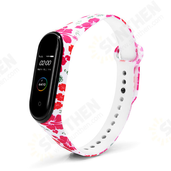 Color Pattern Watch Band Watch Strap for Xiaomi Miband 3 Miband 4 Strap Non-original Color Pattern Watch Band Watch Strap for Xiaomi Miband 3 Miband 4 Strap Non-original
