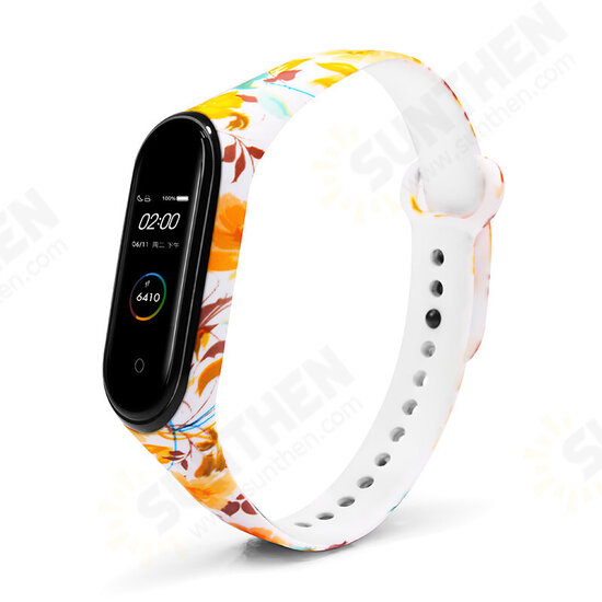 Color Pattern Watch Band Watch Strap for Xiaomi Miband 3 Miband 4 Strap Non-original Color Pattern Watch Band Watch Strap for Xiaomi Miband 3 Miband 4 Strap Non-original