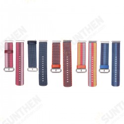 Colorful Nylon Loop Watch Band Strap Replacement for Fitbit Versa Breathable Fabric Colorful Nylon Loop Watch Band Strap Replacement for Fitbit Versa Breathable Fabric