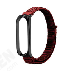 Colorful Nylon Watch Band Watch Strap Replacement for Xiaomi Miband 4 Non-original