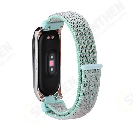 Colorful Nylon Watch Band Watch Strap Replacement for Xiaomi Miband 4 Non-original