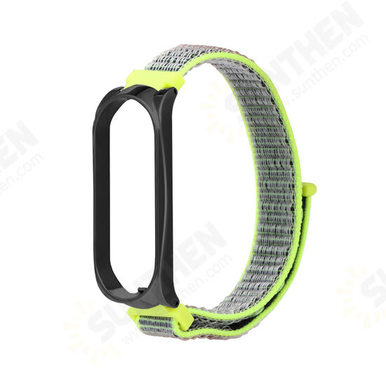 Colorful Nylon Watch Band Watch Strap Replacement for Xiaomi Miband 4 Non-original