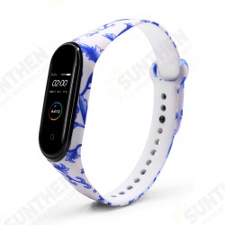 Colorful Pattern Watch Band Watch Strap Silicone Strap for Xiaomi Miband 4 Miband 3 Non-original Colorful Pattern Watch Band Watch Strap Silicone Strap for Xiaomi Miband 4 Miband 3 Non-original