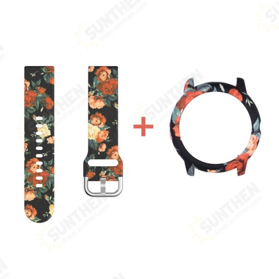 Colorful Pattern Watch Band Watch Strap with Watch Case Watch Cover for Solar LS05 Smart Watch Colorful Pattern Watch Band Watch Strap with Watch Case Watch Cover for Solar LS05 Smart Watch