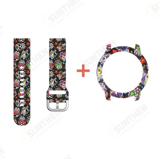Colorful Pattern Watch Band Watch Strap with Watch Case Watch Cover for Solar LS05 Smart Watch Colorful Pattern Watch Band Watch Strap with Watch Case Watch Cover for Solar LS05 Smart Watch