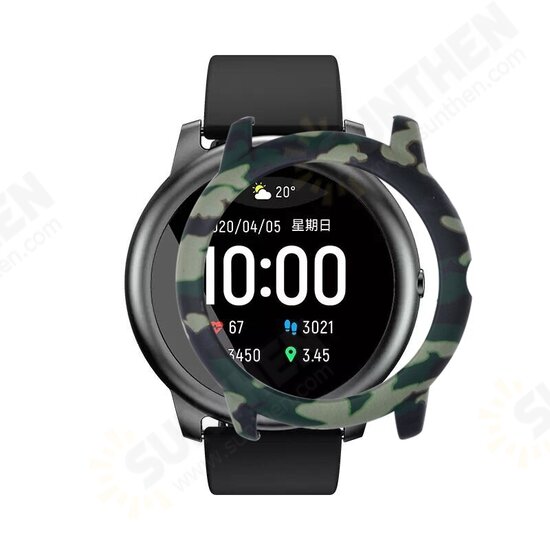 Colorful Pattern Watch Case Watch Cover Case Cover Screen Protector for Solar LS05