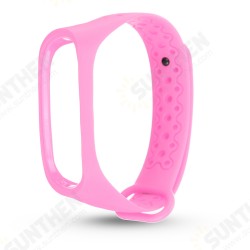 Colorful Ripple Pattern Venting Hole Watch Band Watch Strap Replacement for Xiaomi Miband 4 Colorful Ripple Pattern Venting Hole Watch Band Watch Strap Replacement for Xiaomi Miband 4
