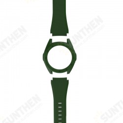 Colorful Silicone Watch Band PC Watch Case for HuWatch GT Colorful Silicone Watch Band PC Watch Case for HuWatch GT