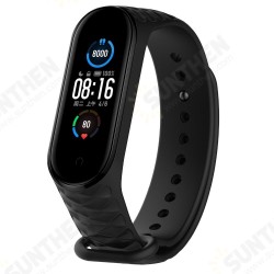 Colorful Silicone Watch Strap Replacement Watch Band for Xiaomi Miband 5 Mi Band 5 Non-original Colorful Silicone Watch Strap Replacement Watch Band for Xiaomi Miband 5 Mi Band 5 Non-original