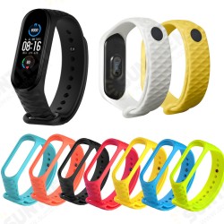 Colorful Silicone Watch Strap Replacement Watch Band for Xiaomi Miband 5 Mi Band 5 Non-original Colorful Silicone Watch Strap Replacement Watch Band for Xiaomi Miband 5 Mi Band 5 Non-original